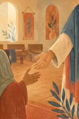 Gentle Reaching Hand in Chapel Fellowship