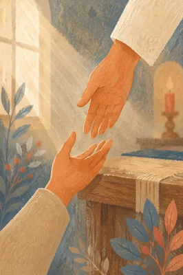 Helping Hands in Warm Church Hall