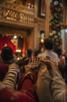Hands Reaching Forward in Warm Light