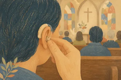 Hearing Aid Adjustment During Church Service