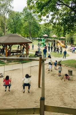 Children Playing Together on School Playground