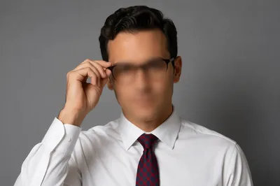 Professional Casual Man Portrait with Tie
