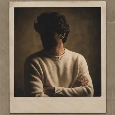Vintage Professional Casual Man Portrait