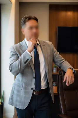 Professional Casual Man Portrait in Office