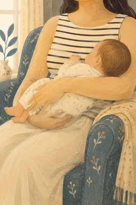 Tender Mother and Newborn Bonding at Home