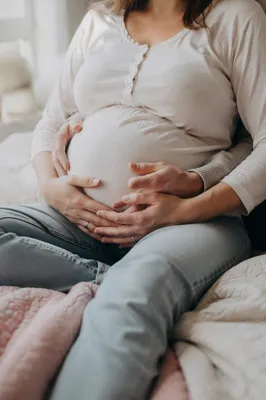 Tender Expectant Family Bonding Moment
