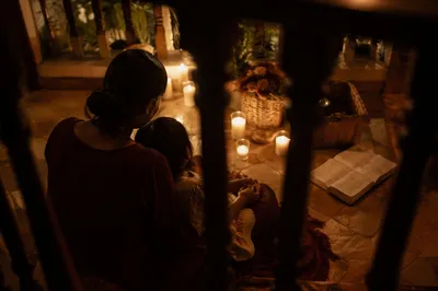 Tender Mother and Child Evening Prayer