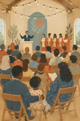 Multicultural Congregation Singing in Modern Church