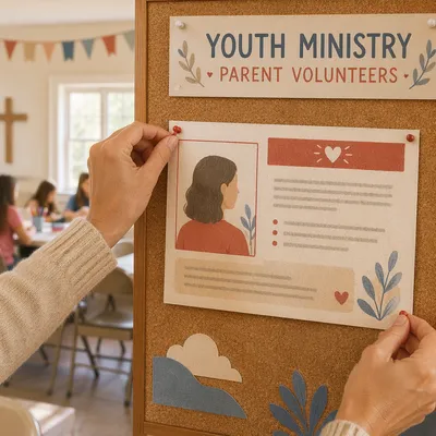 Hands Pinning Community Bulletin Board Profile