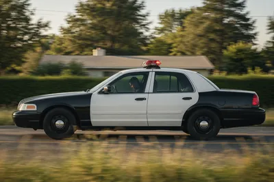 Police Officer Prayer in Patrol Car