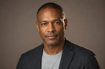 Professional Black Man Studio Headshot Portrait