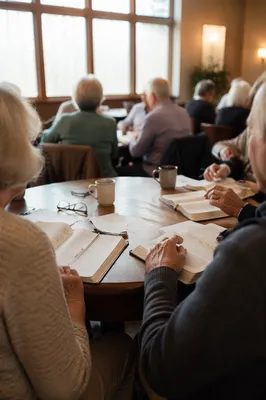 Senior Adult Bible Study Fellowship Gathering