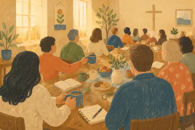 Warm Single Adult Church Fellowship Gathering
