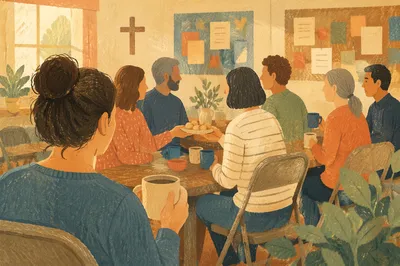 Warm Single Adult Church Fellowship Gathering