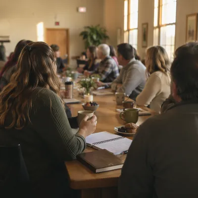 Warm Single Adult Church Fellowship Gathering