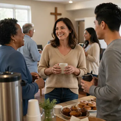 Welcoming Single Adult Church Fellowship Gathering