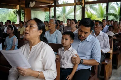 Southeast Asian Congregation in Open Chapel
