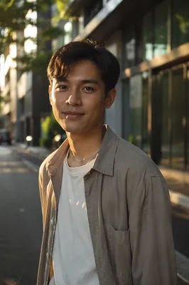 Young Adult Portrait on Urban Street