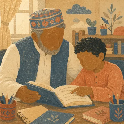 Diverse Teacher Guiding Student Reading