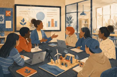 Teacher Guiding Diverse Classroom Teamwork Discussion