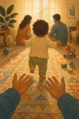 Toddler First Steps Toward Encouraging Parents