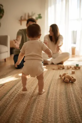 Toddler First Steps Toward Encouraging Parents