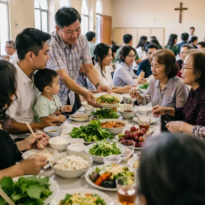 Community Meal in Bright Church Hall