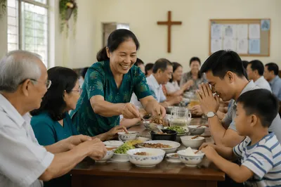 Community Meal in Bright Church Hall