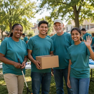 Community Volunteer Team in Sunny Park