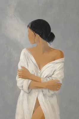 Confident Woman Portrait in Soft Neutrals