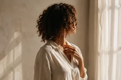 Confident Woman Portrait in Soft Morning Light