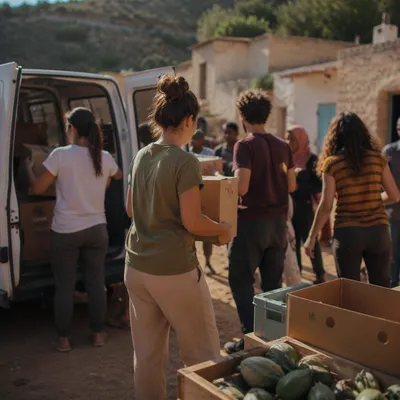 Young Adults Serving on Overseas Mission Trip