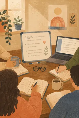 Young Adult Apartment Bible Study Gathering