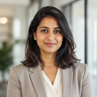 Young Professional Woman in Modern Office