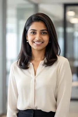 Young Professional Woman in Modern Office