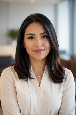 Young Professional Woman Corporate Headshot