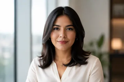 Young Professional Woman in Modern Office