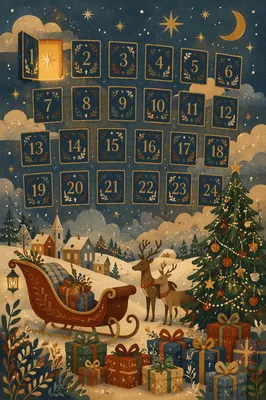 Advent Calendar Day One Holiday Wonder