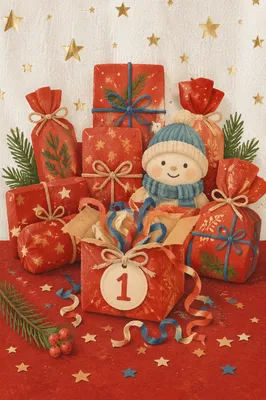 Advent Calendar Day One Holiday Surprise