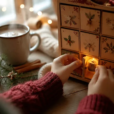 Opening the First Advent Calendar Door