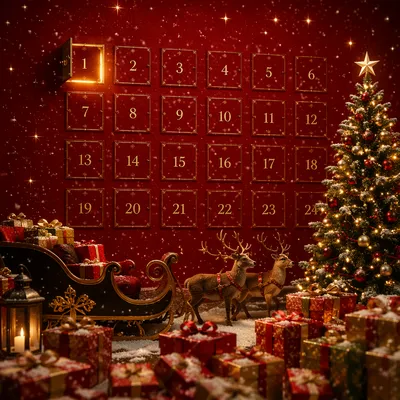 Advent Calendar Day One Festive Reveal
