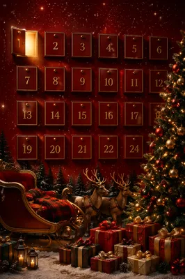 Advent Calendar Day One Holiday Reveal