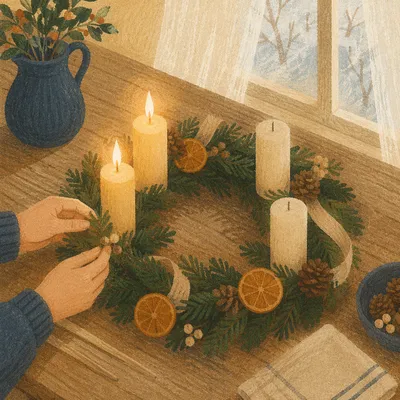 Second Week Advent Wreath of Hope