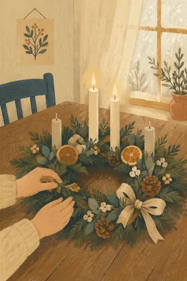 Second Week Advent Wreath of Hope