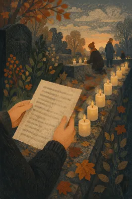 All Saints Day Candle Memorial Reading
