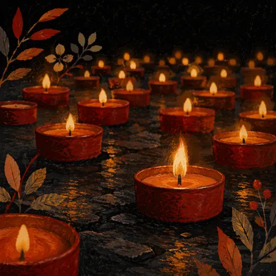 All Saints Day Candlelight Remembrance Memorial