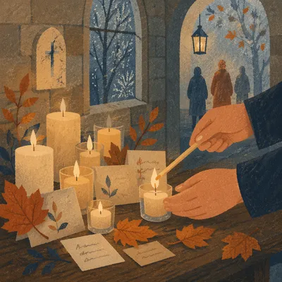 All Saints Day Candle Remembrance Vigil