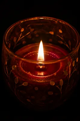 All Saints Day Memorial Candle Flame