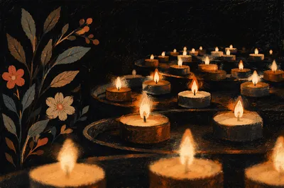All Saints Day Memorial Candlelight