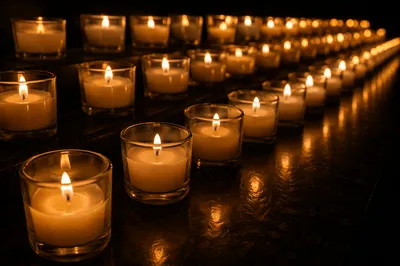 All Saints Day Memorial Candlelight